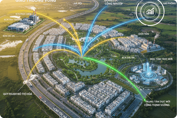 Tiến Độ Triển Khai Dự Án Đô Thị HUDLAND Bình Giang Mới Nhất Quý III năm 2026